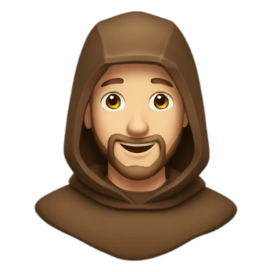 saint Francis of Assisi amazed sticker