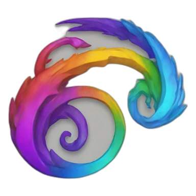 Pride dungeons and dragons symbol sticker