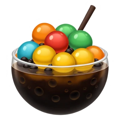 Pile of only boba sticker