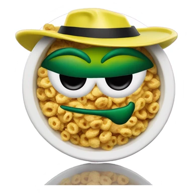 Green hornet cereal now for sale only $9.99 at McDonald’s!!! Budabahbahbah, I’m lovin it! If you find ducks in your cereal, eat it! If not, turn into a green hornet cereal! 😈 sticker