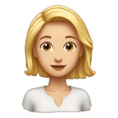 cloe écrit en emoji coeur sticker
