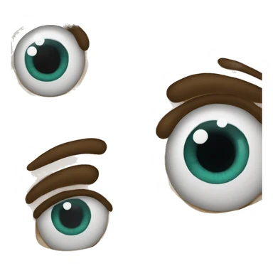 trebol de ojos turcos  sticker