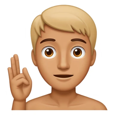 a person is talking to sombody else sticker