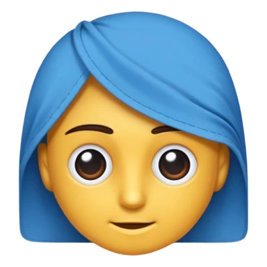 ⚽bu şekilde tam yuvarlak bir mavi tik sticker