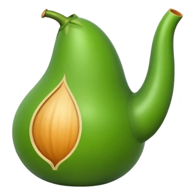 thin Calabash no face sticker