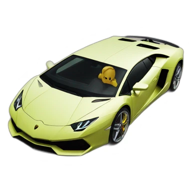 Lamborghini in Dubai sticker