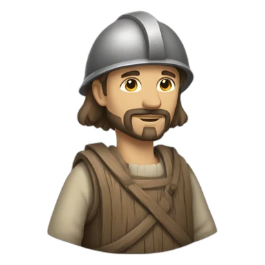 medieval architect sticker