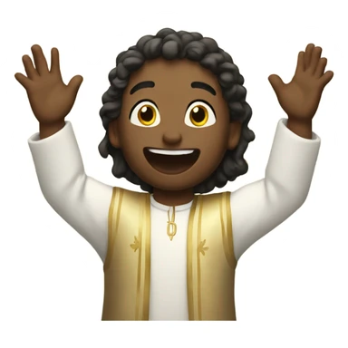 Praising the lord sticker