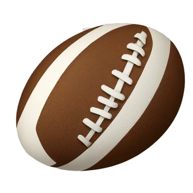 rugby ball sticker