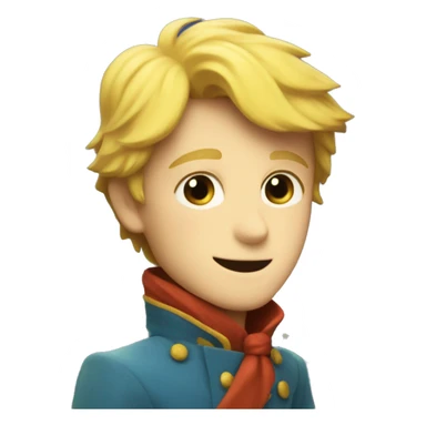 The little prince and the stars sticker
