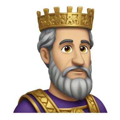 white byzantine emperor maurice sticker