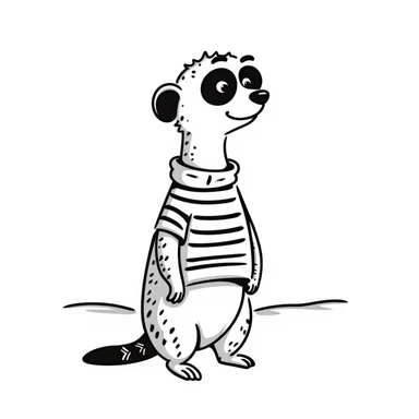 Meerkat sticker