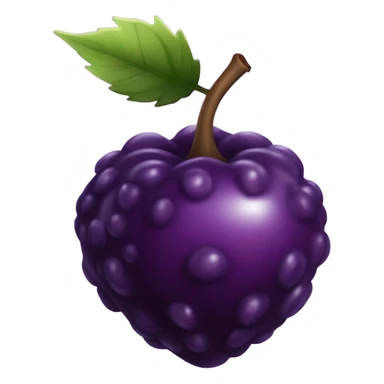 berry purple sticker