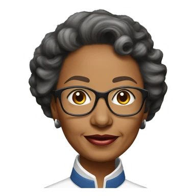 Annie Easley, NASA computer scientist, noglasses sticker