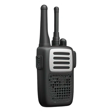 Walkie talkie sticker