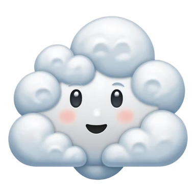 Forma de Nube sticker