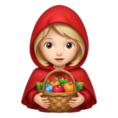 Little red riding Hood sticker