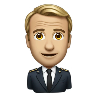 Emannuel Macron tout nul sticker
