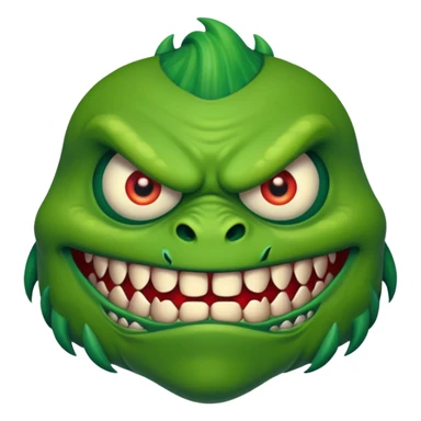 a monster with one eye sticker