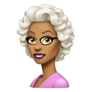 Rupaul sticker