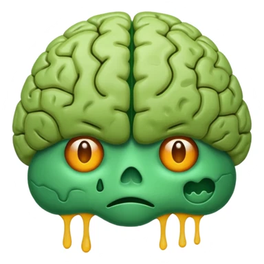 Brain rot sticker