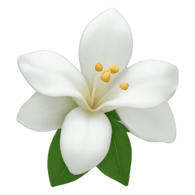 jasmine flower sticker