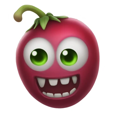demon radish sticker