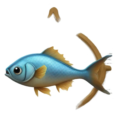 Fish that reads the Quran sticker