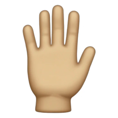 Revers de la main sticker