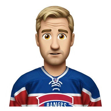 Upset New York Rangers fan  sticker