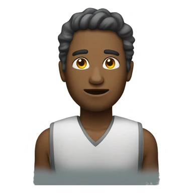 un persona con mucho sueño y cansada sticker