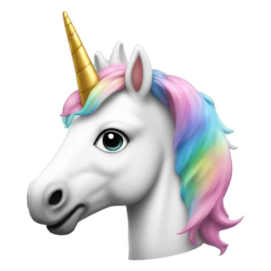 Unicorn in the 80s sticker