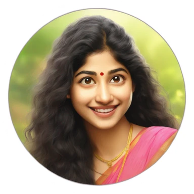 Sai pallavi love M sticker