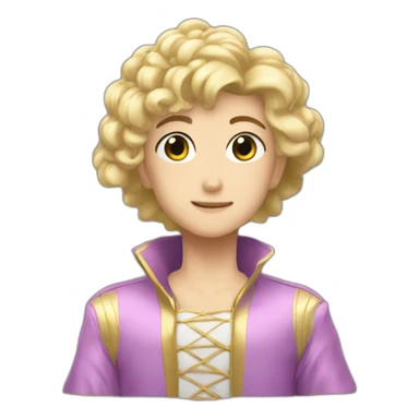 Giorno Giovanna and Gold Experience sticker