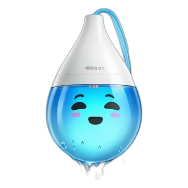 Anti-gravity Water droplets Humidifier  sticker