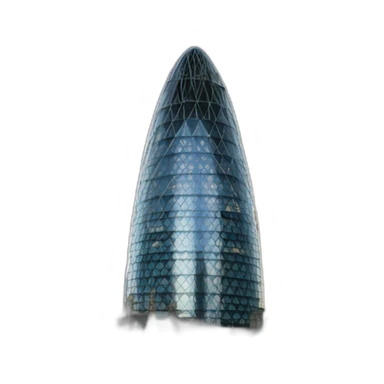 London gerkin sticker