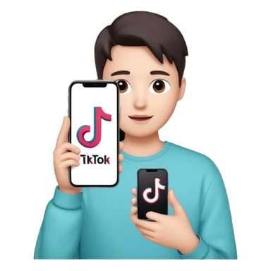 Verificado en  tik tok  sticker