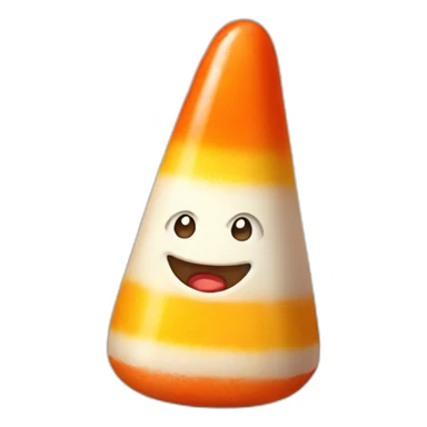 candy corn sticker