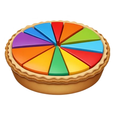 pie chart sticker
