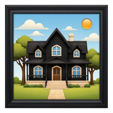create skeuomorphism style, house for auction, emphasis on auction, it needs to be readable in 36 x36 pixels sticker