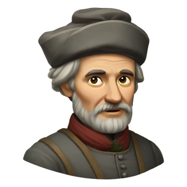 19th century peasants from Russia sticker