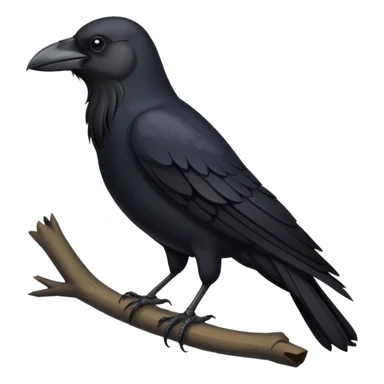 Crow sticker