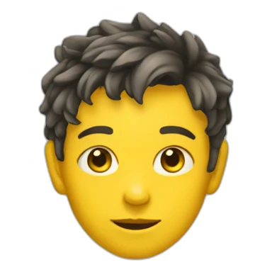 adolescent peau jaune sticker