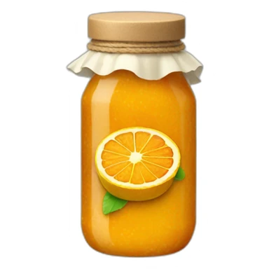 marmelade lid sticker