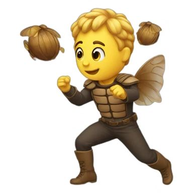 catching butterglies sticker