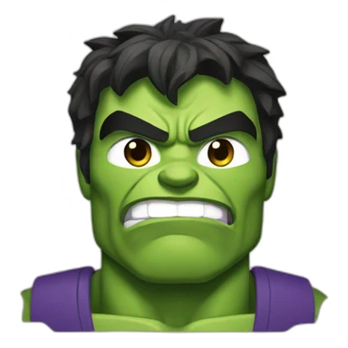 hulk superhero sticker