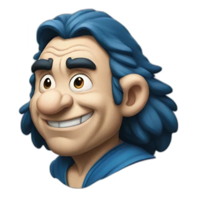 Gargamel-from-the-smurf sticker