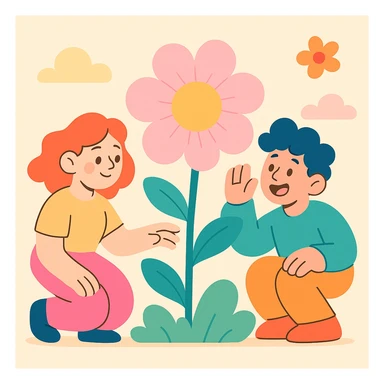 aesthetic pastel flower, soft dreamy style sticker