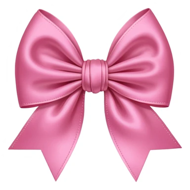 A coquette bow  sticker