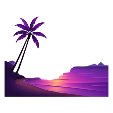 Sunset with a beautiful sky  sticker